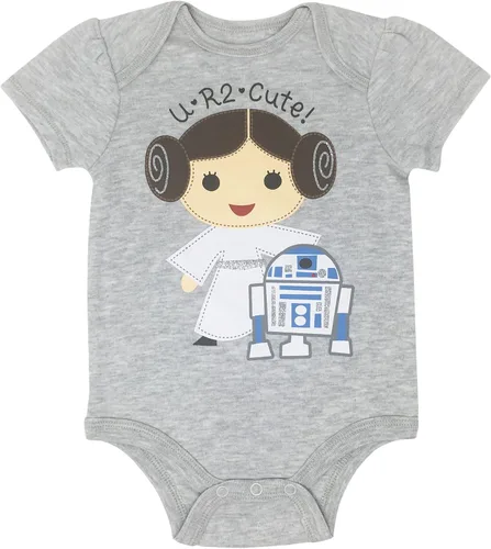 Vista 2 de STAR WARS Princess Leia - Conjunto de mono y mameluco sin mangas