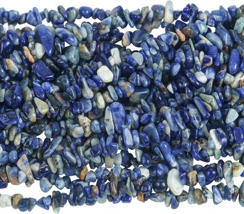 Vista 16 de Cuentas de cristal de Amazonita de 90 pulgadas de forma irregular y piedra curativa para hacer joyas