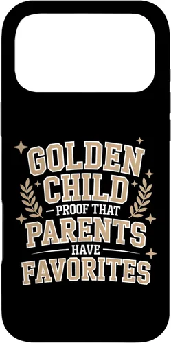 Vista 22 de Golden Child Mom's Favorite Gifted Kids Sibling Rivalry Art Case for iPhone 17