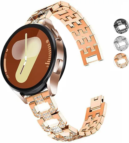 Vista 8 de DEALELE Correas compatibles con Samsung Galaxy Watch 7 / FE / 6/6 Classic / 5/5 Pro / 4/4 Classic / 3 1.614 in / Active 2, correa de repuesto