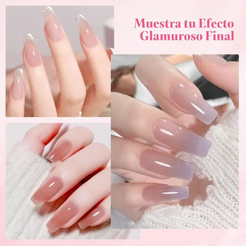 Vista 6 de Saviland Kit de solución deslizante de gel de polietileno, solución 01- Rosa