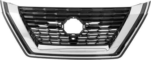 Vista 25 de Garage-Pro Conjunto de Parrilla Frontal para Nissan Frontier 1998-2000, Cáscara Cromada, Inserción Negra, Accesorios Nissan Frontier, NI1200183