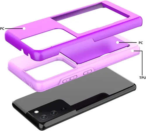 Vista 7 de Asuwish Funda compatible con Samsung Galaxy S21 Glaxay S 21 5G de 6.2 pulgadas y protector de pantalla de vidrio templado, accesorios de celda