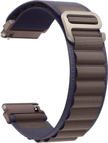 Vista 12 de Correa de nylon compatible con Samsung Galaxy Watch 7/FE/6/5 Pro 4 3/Watch 4 6 Classic/Active/Gear S2 S3 Frontier, correa de bucle deportivo de 20