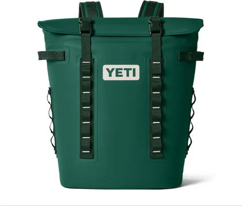 Vista 21 de YETI Hopper M Series Mochila enfriadoras de lados suaves con acceso MagShield Azul marino