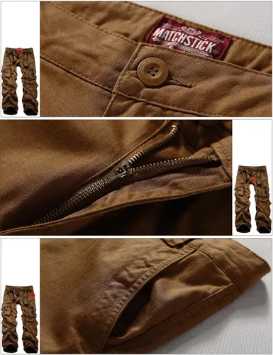 Vista 5 de Match Wild - Pantalones deportivos tipo cargo para hombre