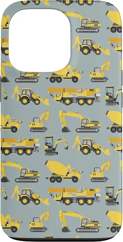 Vista 10 de Fun Construction Vehicles Truck Pattern Case for iPhone 17