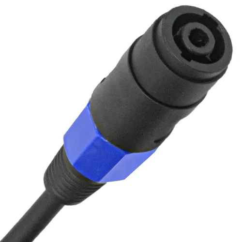 Vista 3 de Seismic Audio - SPXC-6-2Pack - Par de cables de extensión Speakon profesionales de 6 pies - Speakon macho a Speakon hembra - Cables de extensión