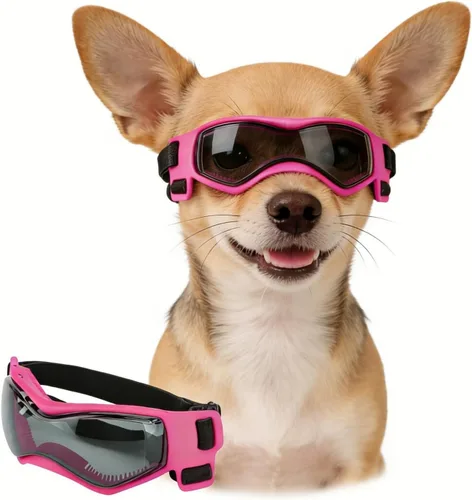 Vista 18 de Antiparras anteojos de sol para gatos o perros pequeños, Negro Negro clásico