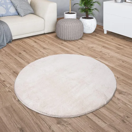 Vista 39 de Paco Home Alfombra suave en cobre acogedora alfombra antideslizante color sólido lavable, tamaño: 6'7" x 9'2" Marrón cobre