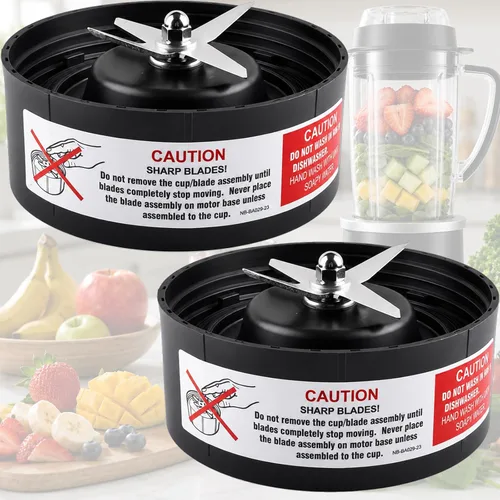 Vista 7 de Cuchilla N17-1001 compatible con piezas de repuesto RX Blender para mezclador de 1700 vatios