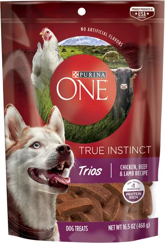 Vista 23 de Purina ONE True Instinct con una mezcla de pavo auténtico y venado alimento para perros seco - Bolsa de 7.4 lb Denso en nutrientes, con un 30%
