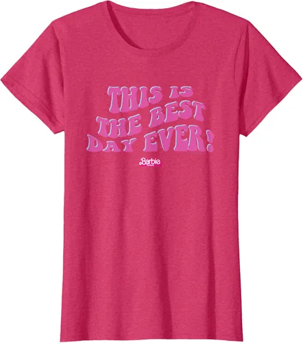 Vista 9 de Barbie Camiseta The Movie - This Is The Best Day Ever!, Negro