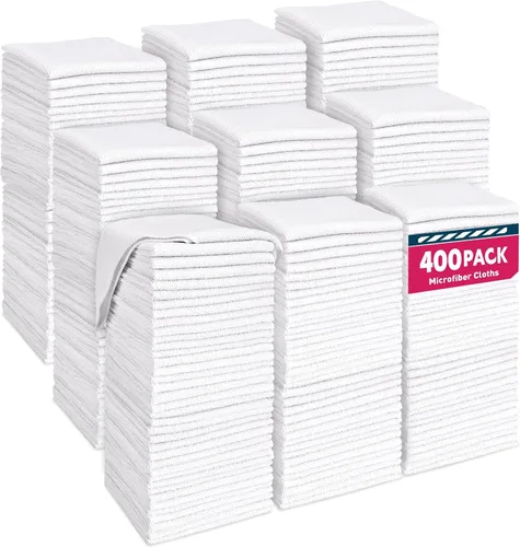 Vista 11 de TEAWOO Paños de limpieza de microfibra, paquete de 100 toallas de 5