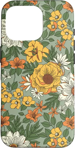 Vista 20 de Yellow Wildflower Summer Flowers Botanical Graphic Floral Case for iPhone 16