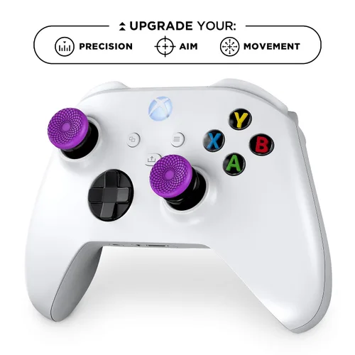 Vista 6 de KontrolFreek FPS Freek Frenzy para mando Xbox One y Xbox Series X Palancas de control de rendimiento 1 de altura alta, 1 de altura media