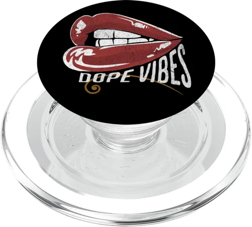 Vista 7 de Red Lips Dope Vibes Sexy Sassy Runway Moda PopSockets intercambiables PopGrip