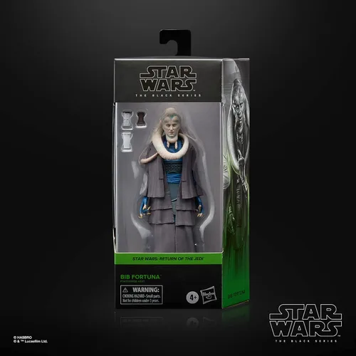 Vista 2 de STAR WARS The Black Series Bib Fortuna Toy - Figura de acción coleccionable de 6 pulgadas de El regreso del Jedi, juguetes para niños a partir de 4