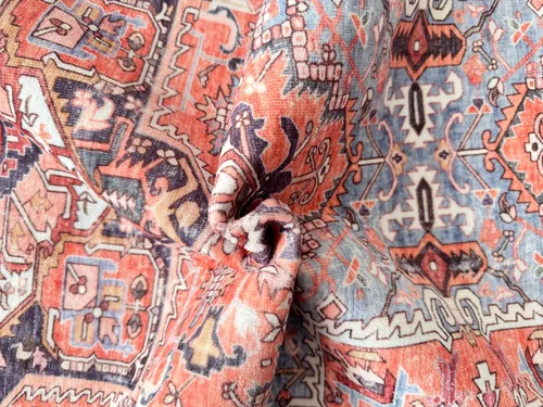 Vista 116 de GLN Rugs Traditional Collection - Alfombra de felpilla lavable a máquina, tradicional lavable, antideslizante, alfombra de felpilla de pelo corto