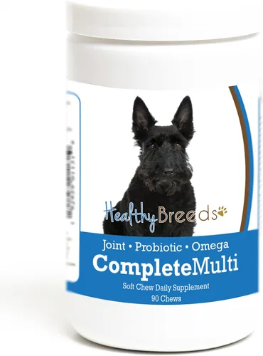 Vista 344 de Healthy Breeds Affenpinscher todo en uno multivitamínico suave masticable 60