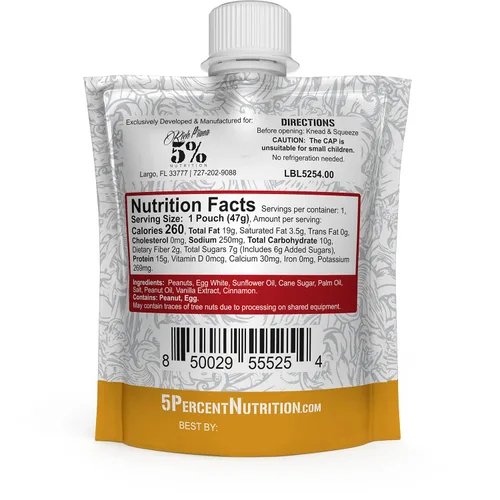 Vista 3 de Rich Piana 5% Nutrition Snack Time Disparos de proteínas exprimibles Bolsas de aperitivos altas en proteínas Prácticas proteínas alimentarias