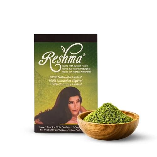 Vista 7 de Reshma Beauty Henna en polvo 100% puro (Lawsonia Inermis) – Tinte natural de un solo ingrediente para mezcla de canas, brillo y fuerza – Tinte
