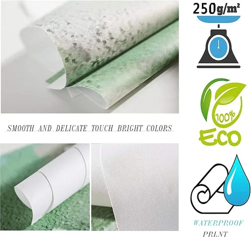 Vista 6 de Murales de pared 3D para techo, cielo azul y nubes blancas, papel tapiz panorámico extraíble, con ondas de nube, adecuado para decoración del hogar