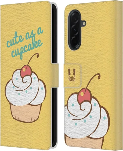Vista 137 de Head Case Designs Assortment Cupcakes Happiness Leather Wallet Case Compatible with Samsung Galaxy A07 4G Surtido
