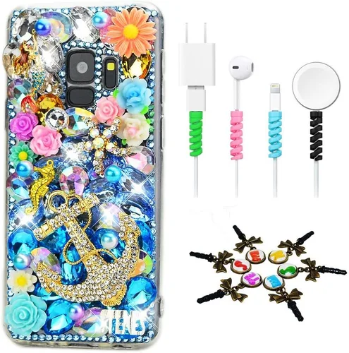 Vista 22 de Bling Case SSSGCDwCPSeries-41 - Funda con diseño 3D hecho a mano, 100 + cristales brillantes