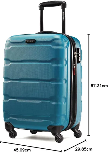 Vista 254 de Samsonite Omni PC - Maleta extensible rígida, Negro