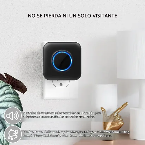 Vista 8 de BITIWEND Timbre inalámbrico para Blink - Compatible con timbre de video Blink y timbre de video Blink (2.ª generación) con transmisor con cable