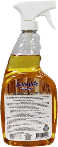 Vista 9 de EcoDecors Loveable - Botella de spray de aceite de teca de 24 onzas, paquete de 2 Perfect for teak patio furniture, shower benches, garden
