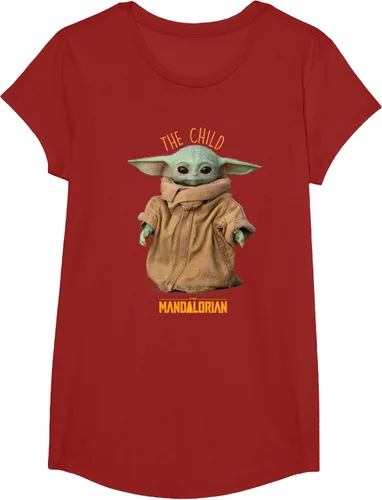 Vista 35 de Star Wars The Mandalorian Grogu The Child Photo Pose - Camiseta linda Negro