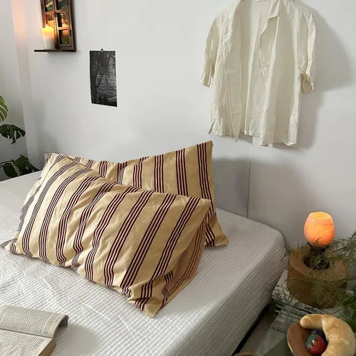 Vista 13 de mixinni Juego de 2 fundas de almohada de microfibra suave de tamaño estándar con bordado floral de color beige, 20 x 26 pulgadas