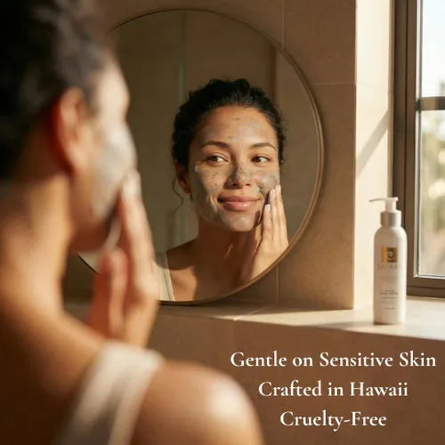 Vista 5 de Jabón facial orgánico – Anti-envejecimiento, hidratante, limpiador diario suave para mujeres y hombres con aceite de coco, aloe vera, carbón