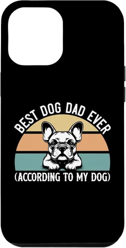 Vista 26 de French Bulldog Lover Best Dog Dad Ever Funny Pet Parent Gift Case for iPhone 17
