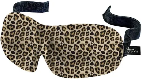 Vista 26 de Bucky 40 Blinks Máscara de Ojos Sin Presión para Viajes y Sueño, Blue Atlas, Talla Única