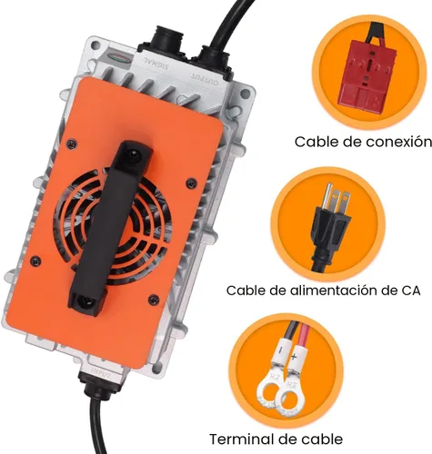 Vista 4 de CHINS - Batería de litio para carrito de golf de 36 V, 100 AH, incluye