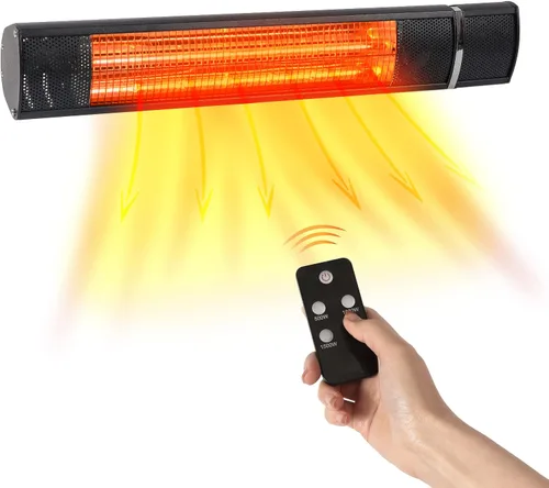 Vista 8 de BLACK+DECKER Calentador Eléctrico de Techo para Patio, Calentador para Exterior con Control Remoto