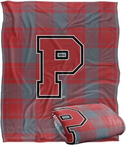 Vista 235 de LOGOVISION St John's University Campus Plaid Spirit Silky Touch Manta súper suave 36 x 58 pulgadas