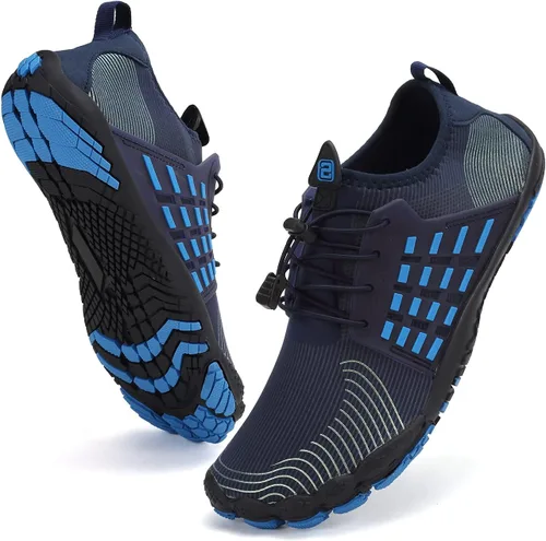 Vista 3 de Zapatos deportivos para el agua, para hombres, de secado rápido, calzado deportivo para usar al aire libre, ir en kayak, lancha, senderismo, surf
