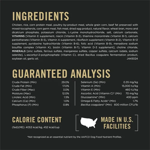 Vista 4 de Purina Pro Plan - Alimento para perros de raza pequeña con alto contenido de proteínas, fórmula de pollo y arroz, bolsa de 6 libras