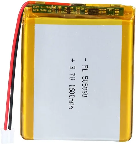 Vista 29 de 3.7V 2800mAh 123464 Lipo batería recargable de iones de polímero de litio con conector JST