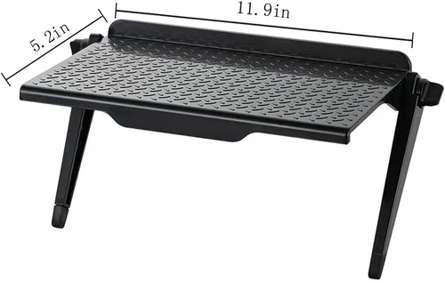 Vista 2 de Hniuyun 2 piezas de pantalla de TV estante superior para monitor de teléfono móvil/monitor de computadora/cajas multimedia/TV de pantalla plana