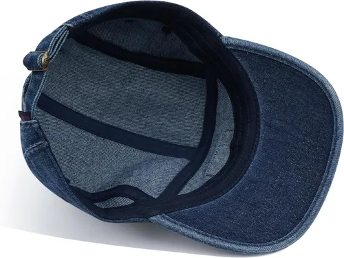 Vista 7 de CLAPE Gorra de béisbol Snapback de 5 paneles para hombres y mujeres, de algodón lavado, gorra de béisbol con correa trasera, hip hop