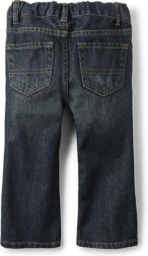 Vista 3 de The Children's Place Jeans básicos de corte de bota para niños individuales y pequeños