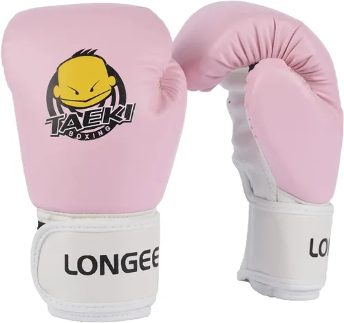 Vista 19 de Guantes de boxeo para niños de 4/6 onzas, guantes de entrenamiento, guantes de bolsa, guantes de lucha para niños de 3 a 15 años