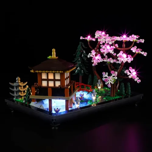 Vista 4 de LIGHTAILING Kit de iluminación LED para Lego- 10315 modelo de bloques de construcción de jardín tranquilo - Juego de luces LED compatible