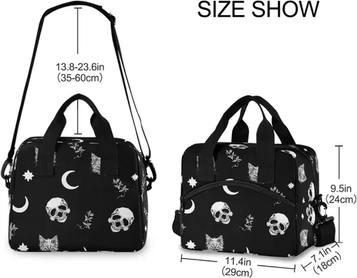 Vista 5 de CBBYY Mochila para mujer+bolsa aislante para almuerzo Combinación de viaje al aire libre