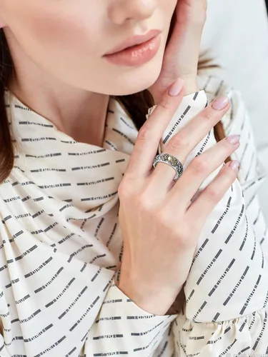 Vista 3 de choice of all Pixiu - Anillo de Feng Shui para mujeres y hombres, anillo de sutra de corazón budista, apertura ajustable, amuleto de mantra